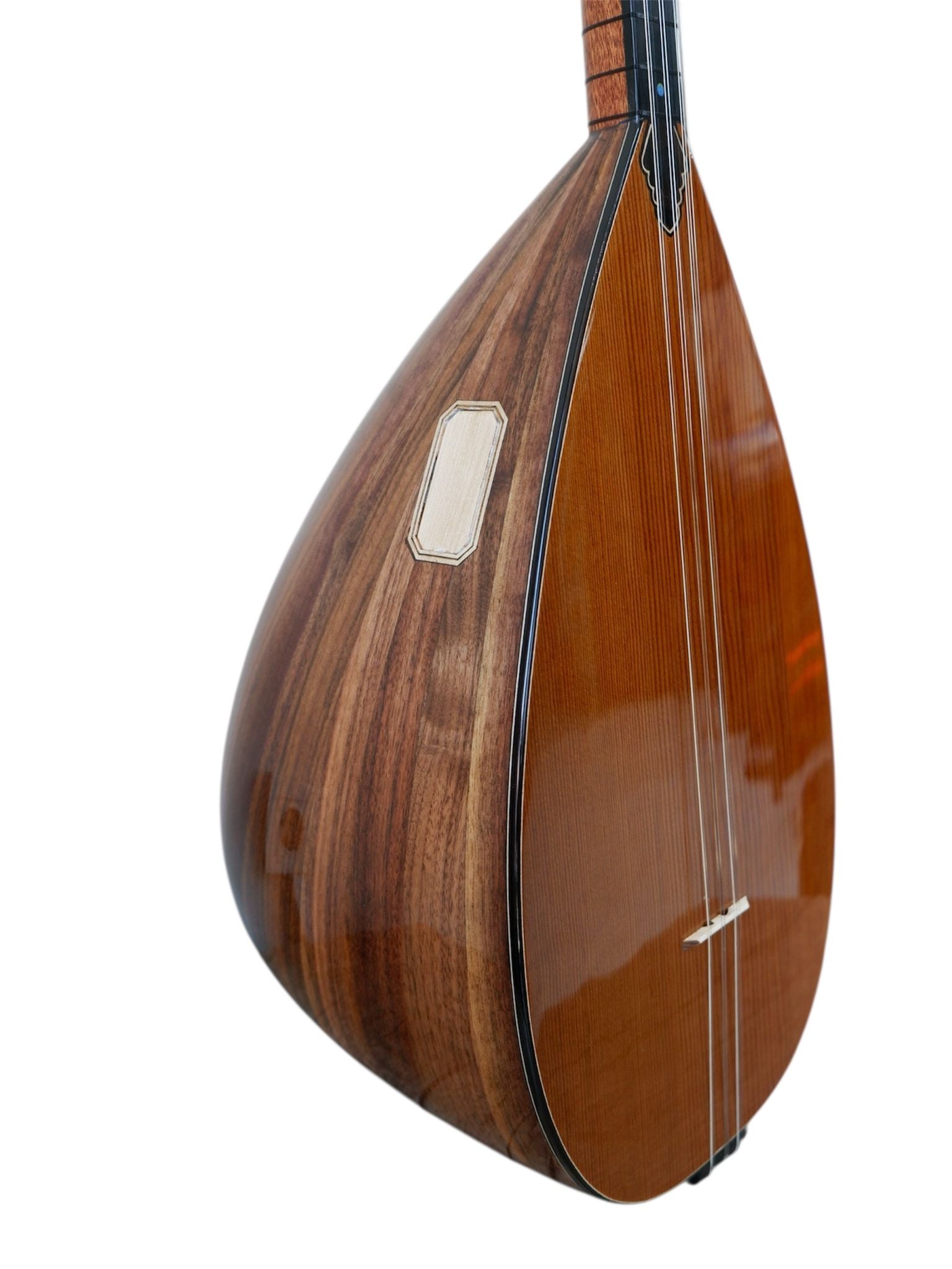 Ceviz Tekne Uzun Sap Profesyonel Bağlama ( Videolu ) - SLT200