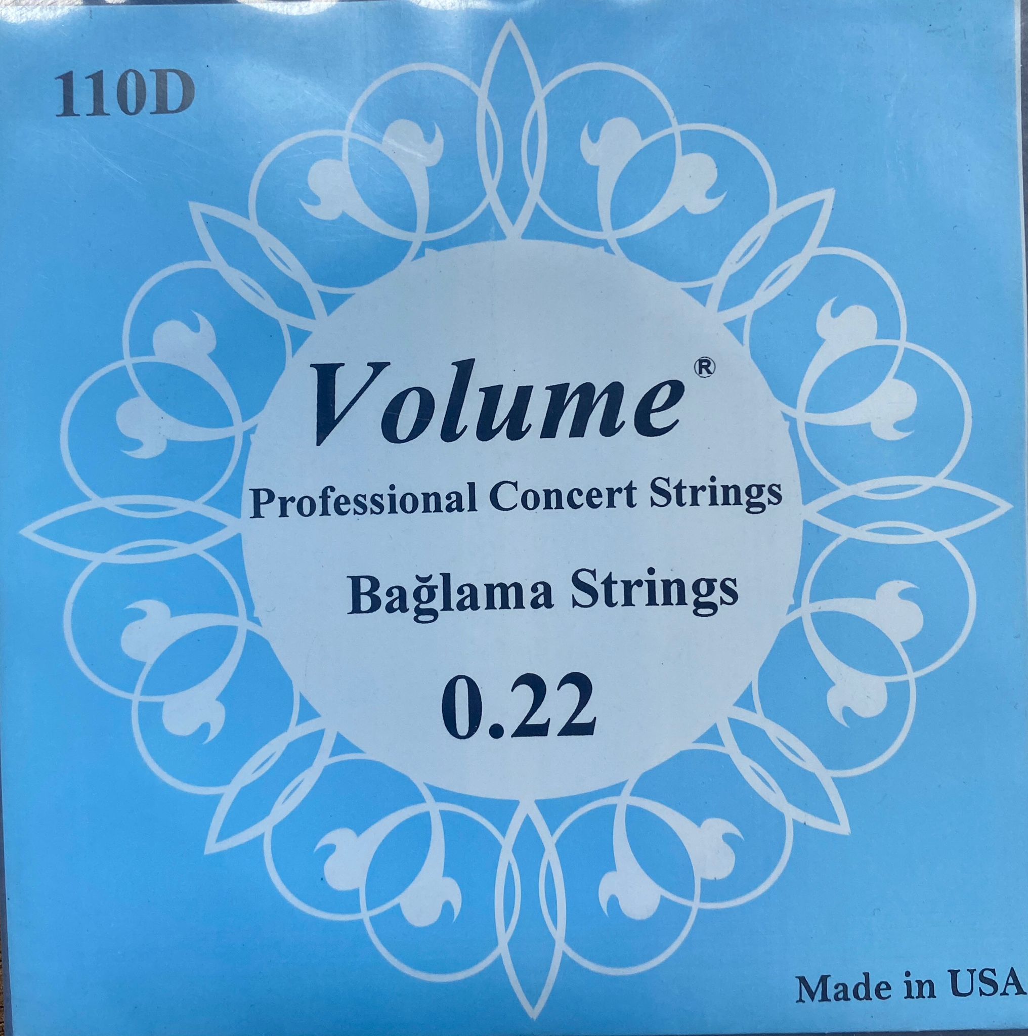 Volume 0.22 Divan Bağlama Teli