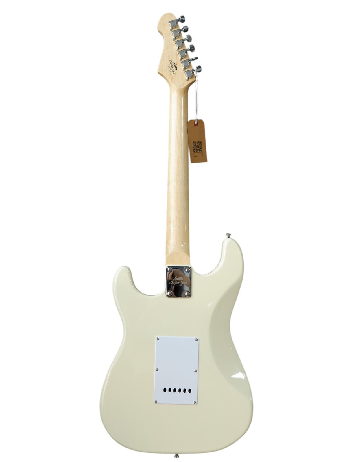 Auster Olimpick White Elektro Gitar