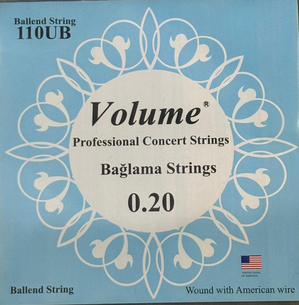 Volume 0.20 UB Uzun Boncuklu Bağlama Teli