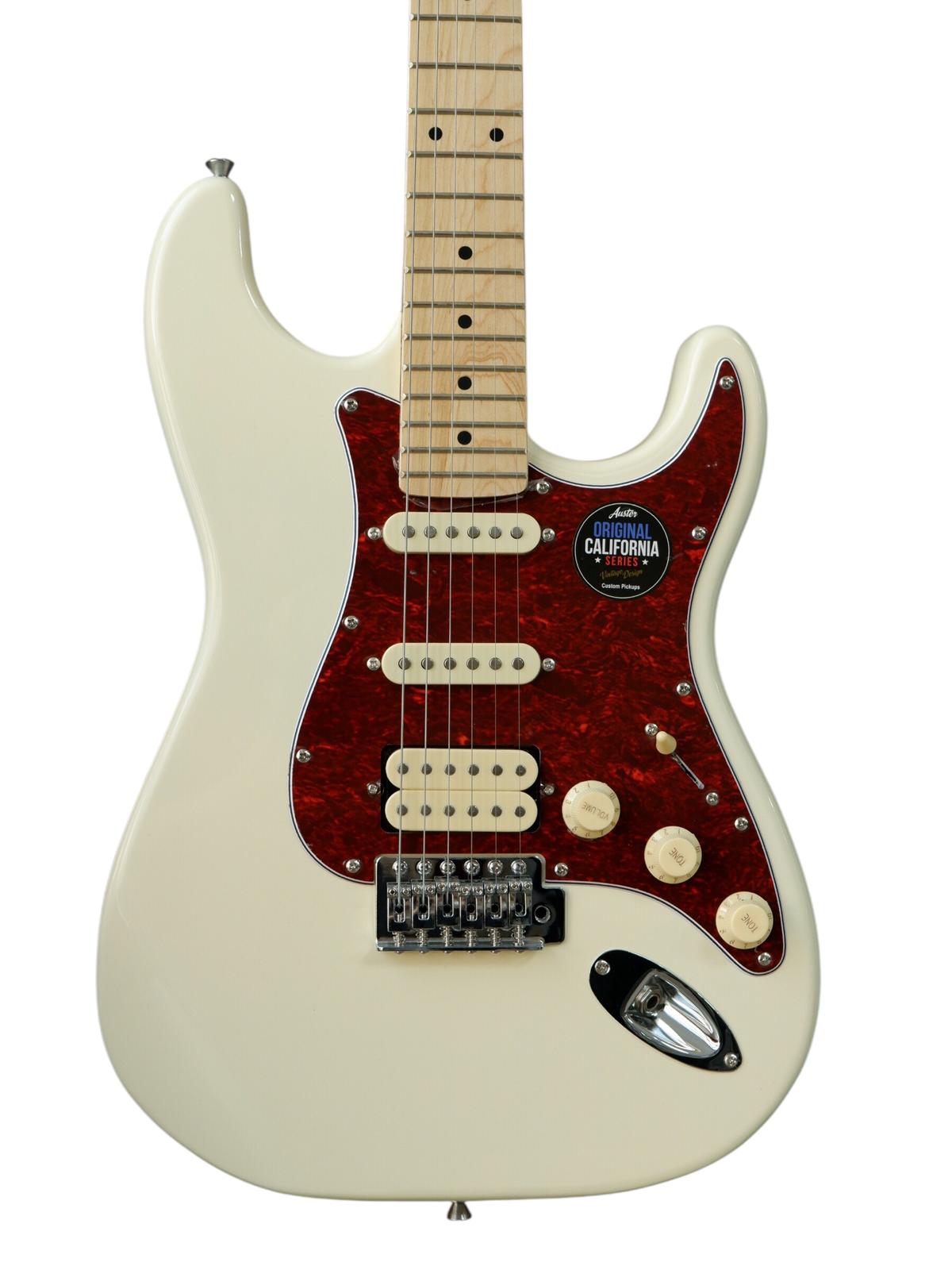 Auster Olimpick White Elektro Gitar