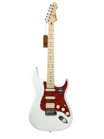 Auster Pearl White Elektro Gitar