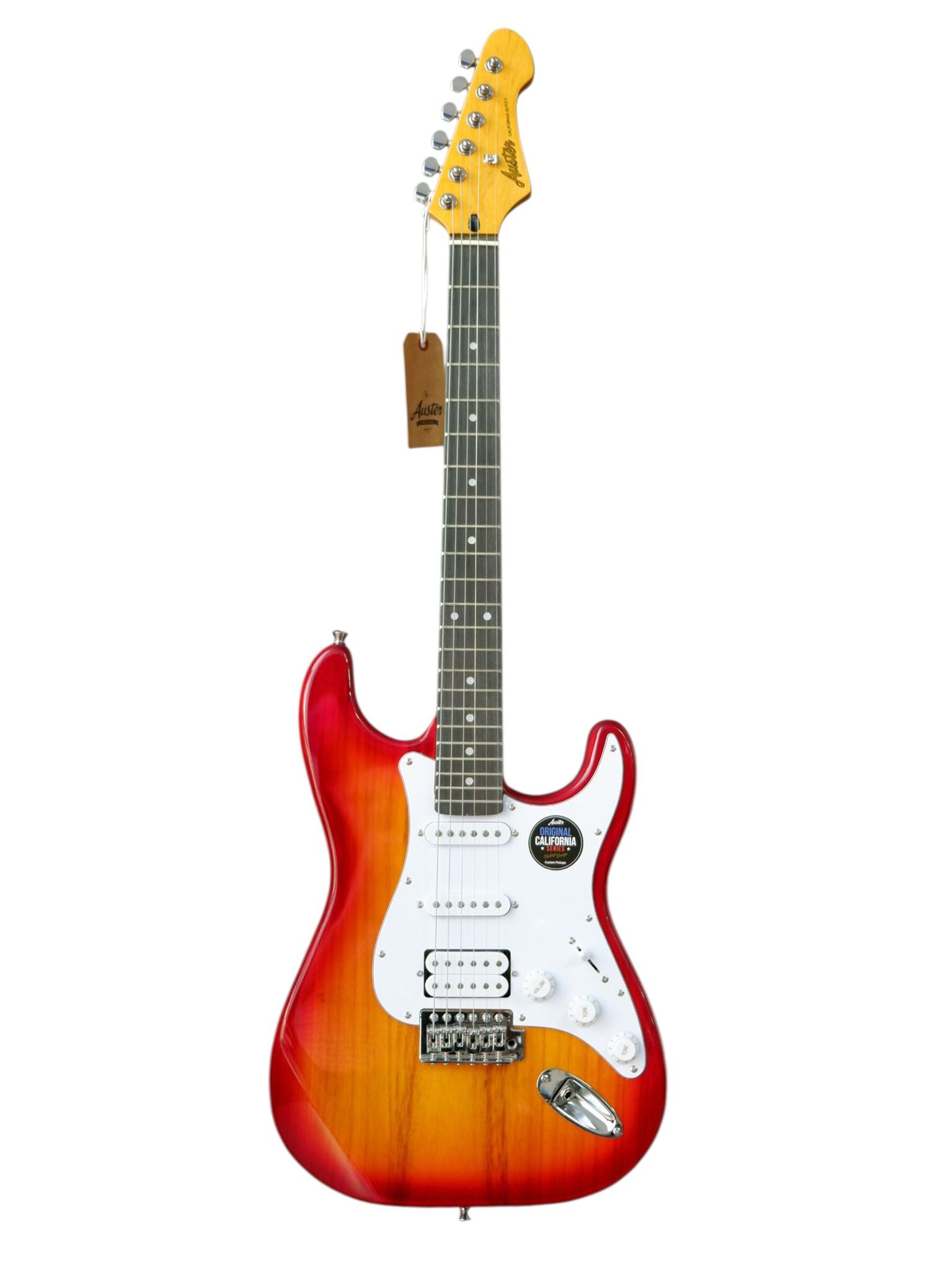 Auster Cherry Sunburst Elektro Gitar