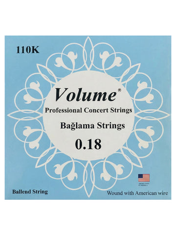 Volume 0.18 Kısa Sap Bağlama Teli