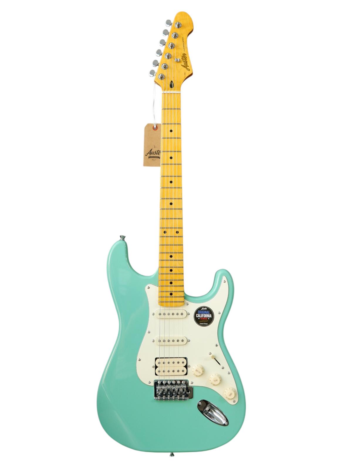 Auster Surf Green Elektro Gitar