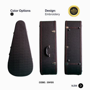 Ud Enstrümanı Hardcase Taşıma Çantası Çivit Mavisi