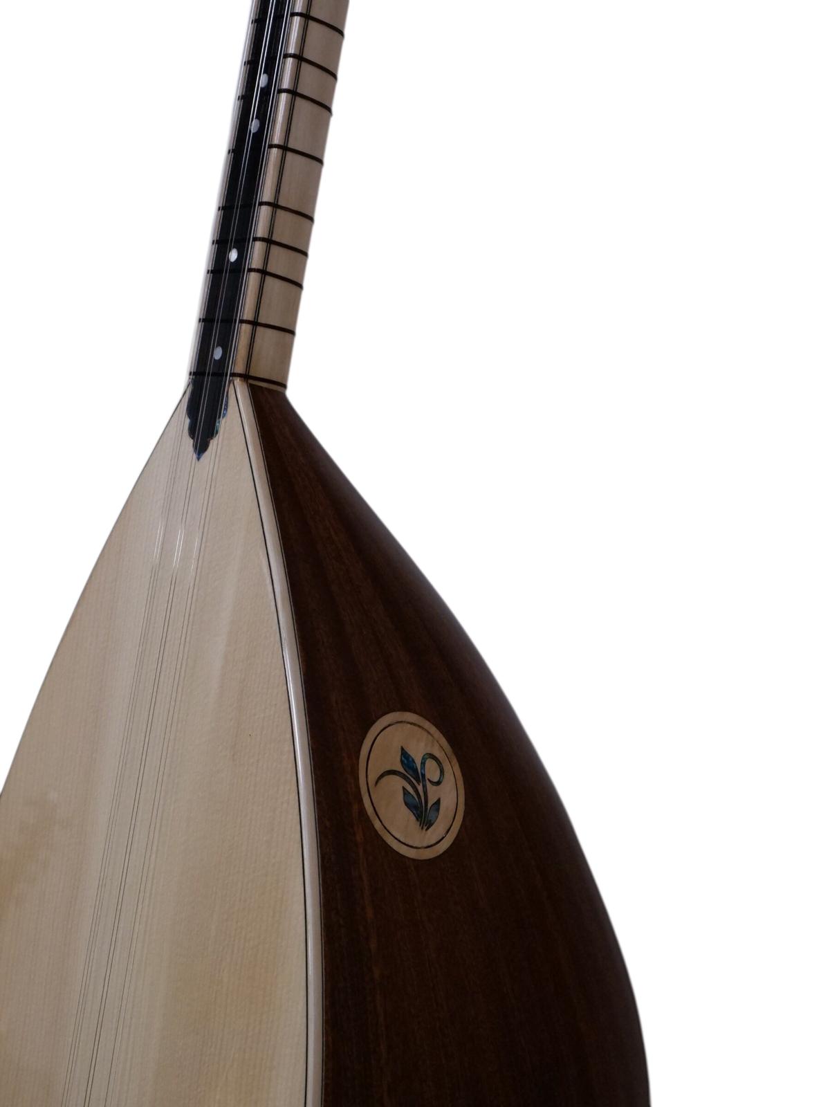 Maun Kısa Sap Solak Profesyonel Bağlama - SLT113