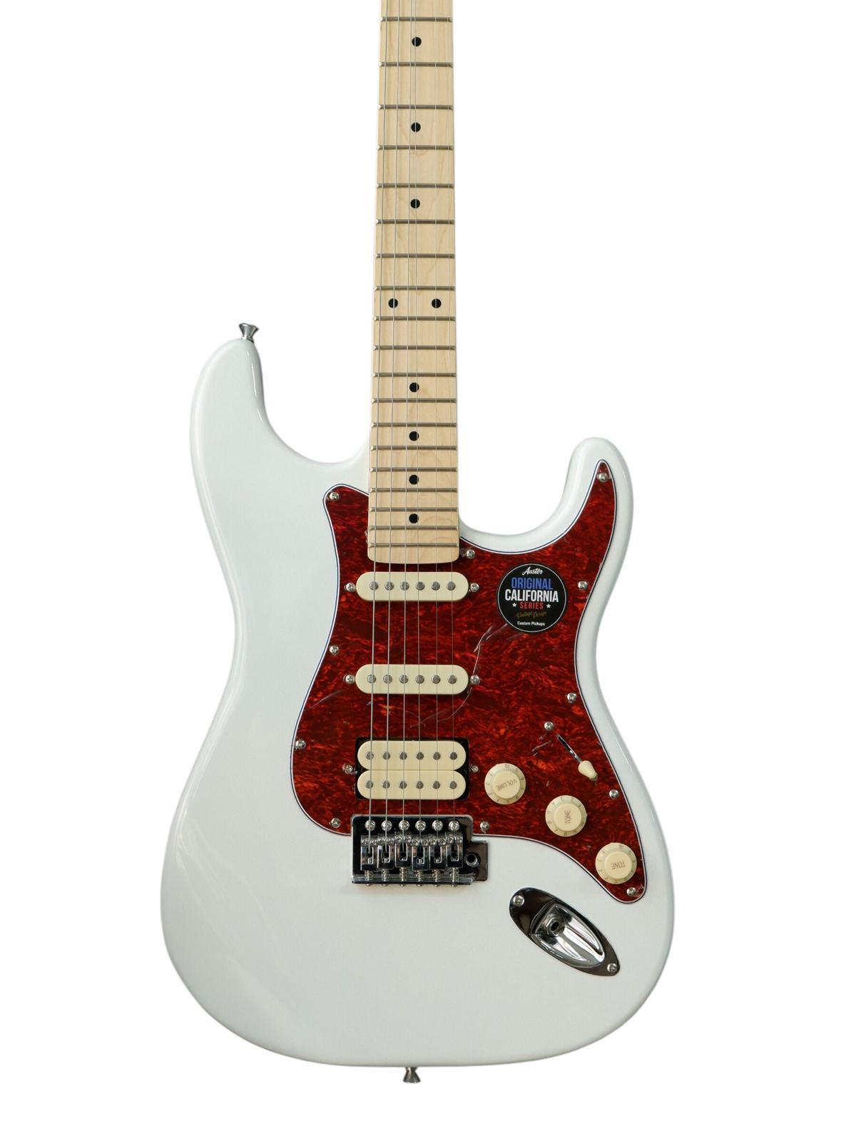 Auster Pearl White Elektro Gitar