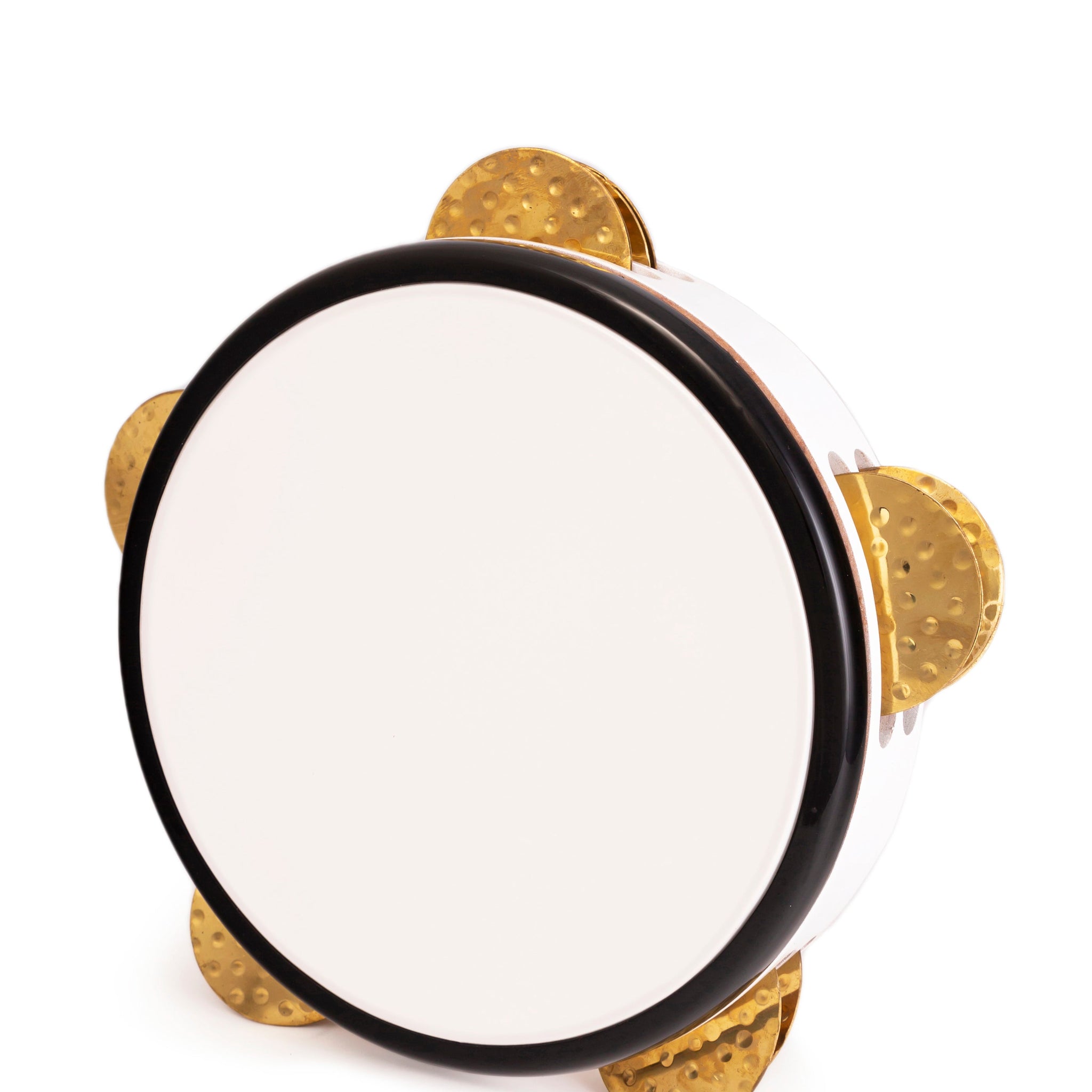 Profesyonel Türk Zilli Tef - Beyaz, Siyah