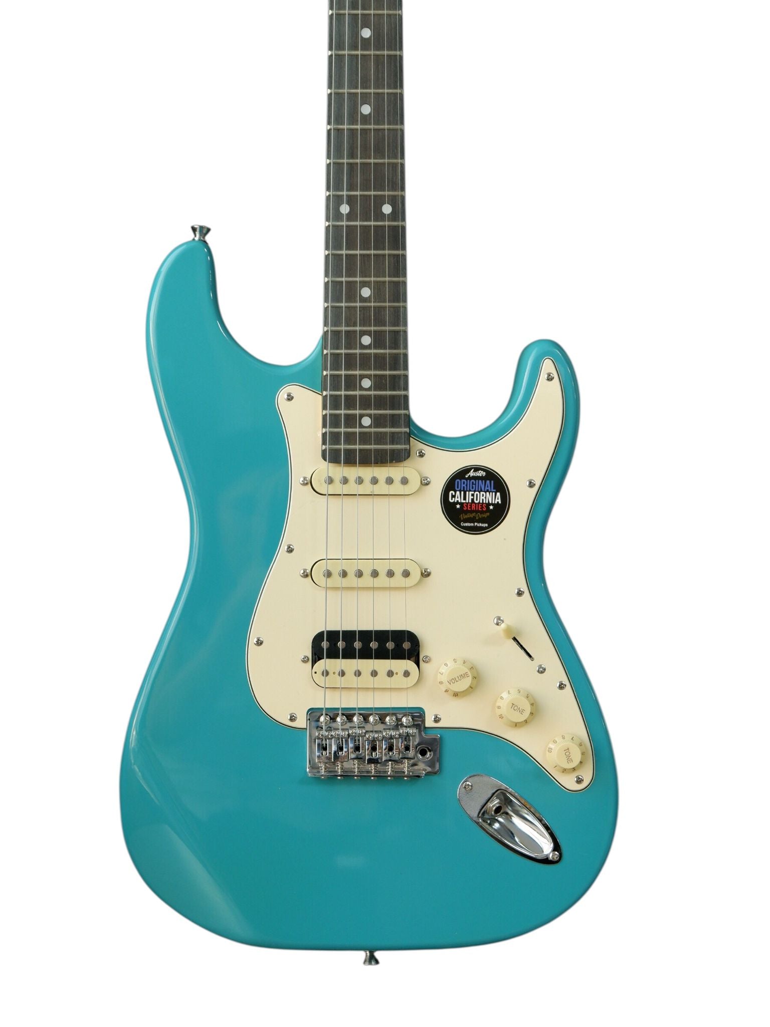 Auster HSS Strat Teal Green Elektro Gitar