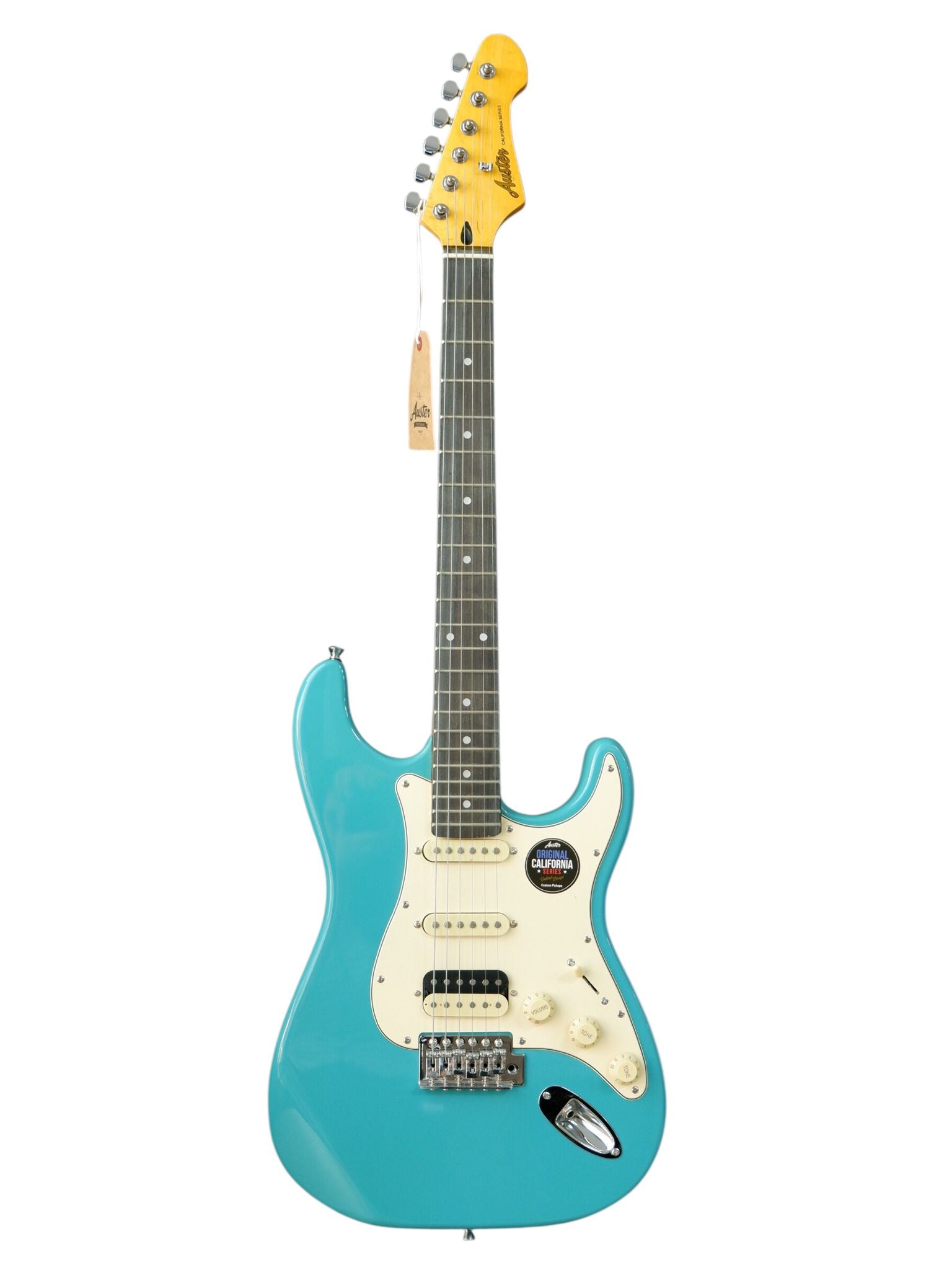 Auster HSS Strat Teal Green Elektro Gitar
