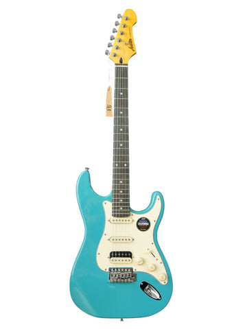 Auster HSS Strat Teal Green Elektro Gitar