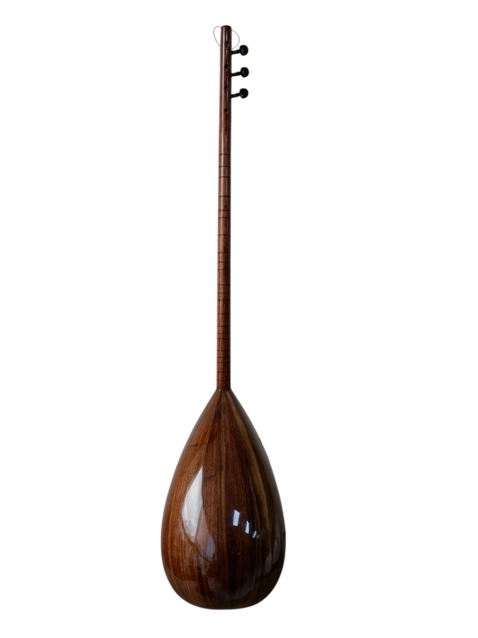 Ceviz Tekne Uzun Sap Profesyonel Bağlama ( Videolu ) - SLT200