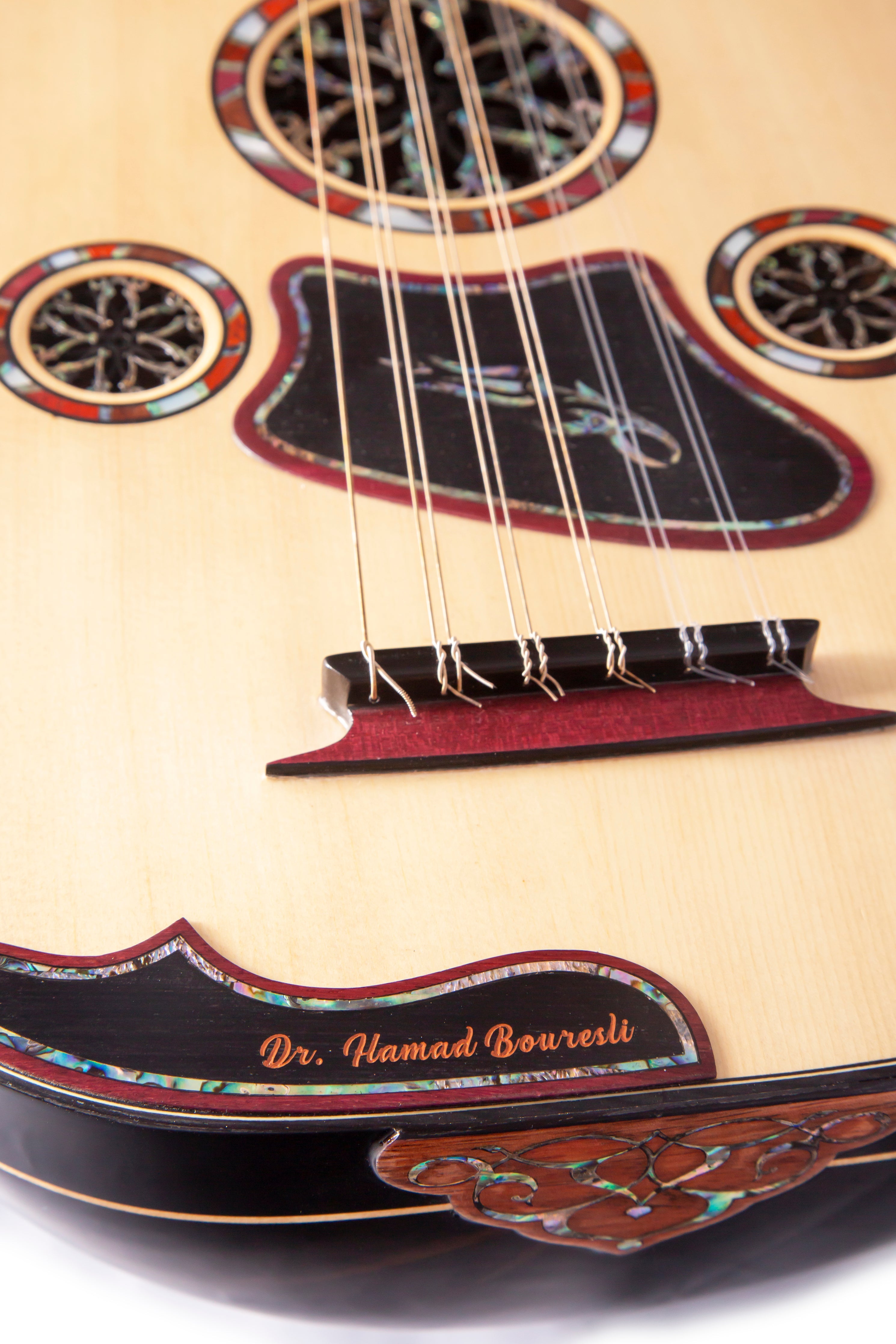 Özel Tasarım Sultan Yıldırım Palabıyık - Abanoz Ud