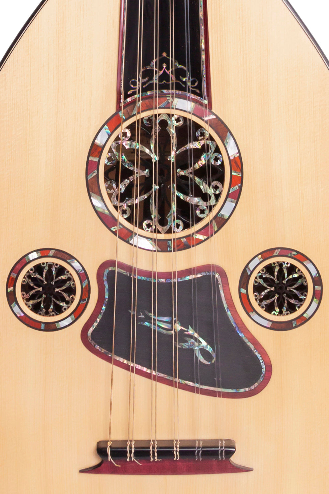 Özel Tasarım Sultan Yıldırım Palabıyık - Abanoz Ud