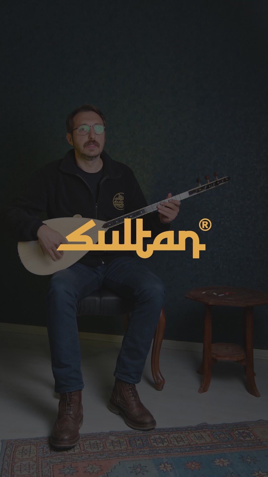 Ardıç Kısa Sap Profesyonel Bağlama - SLT104