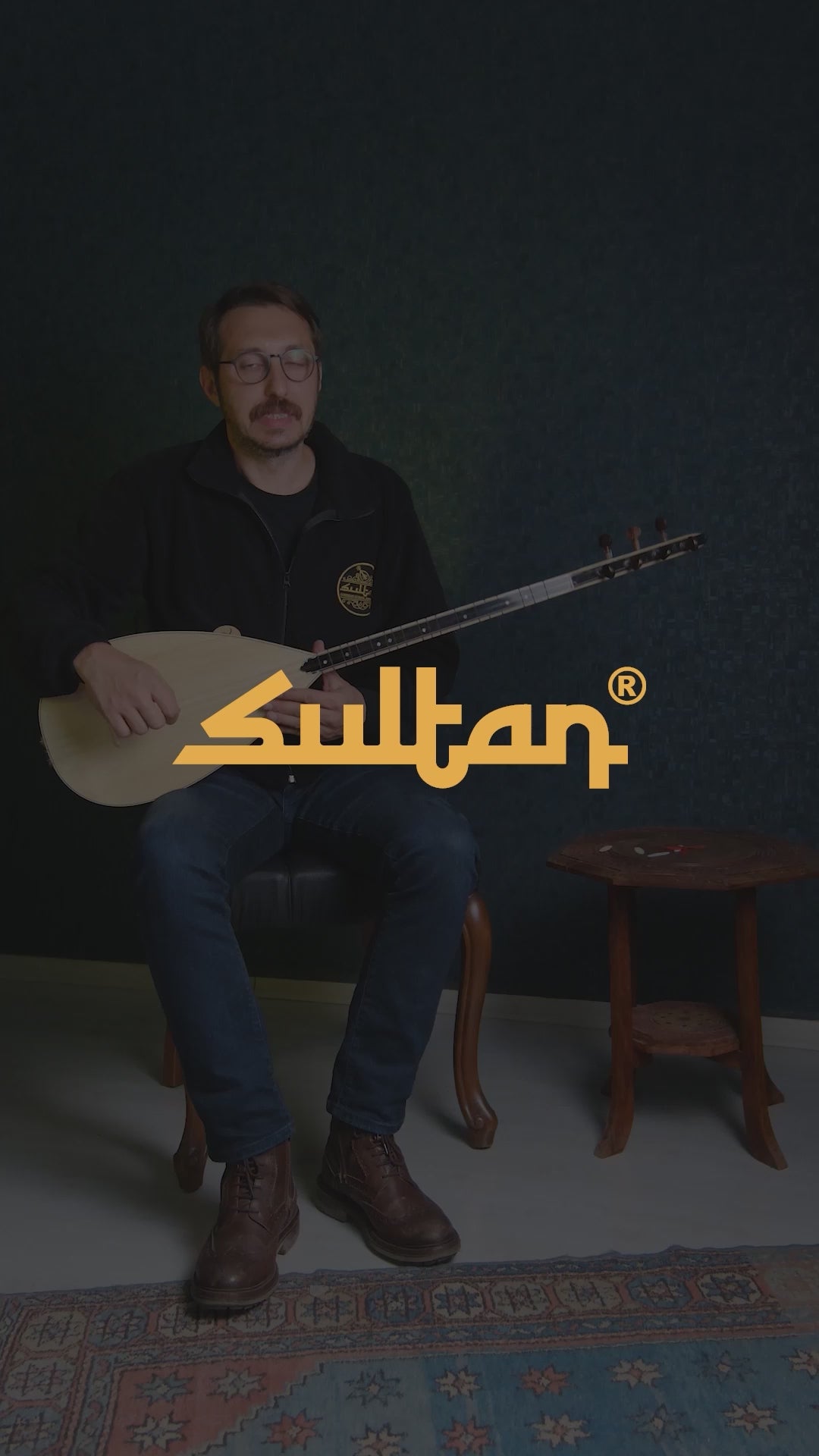 باغلاما احترافية قصيرة الرقبة من خشب الماهوجني - SLT114