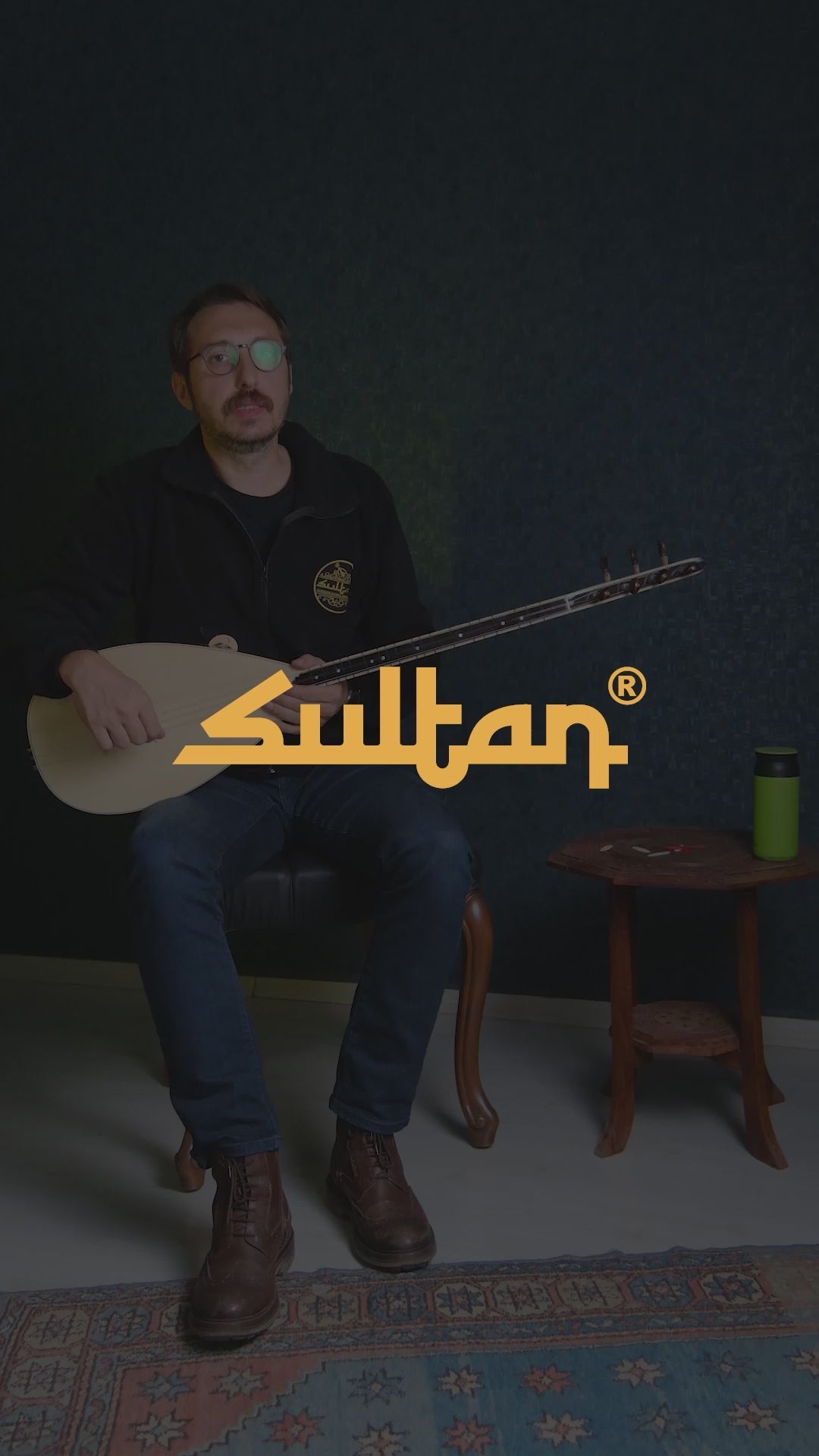 Ardıç Kısa Sap Profesyonel Bağlama - SLT115
