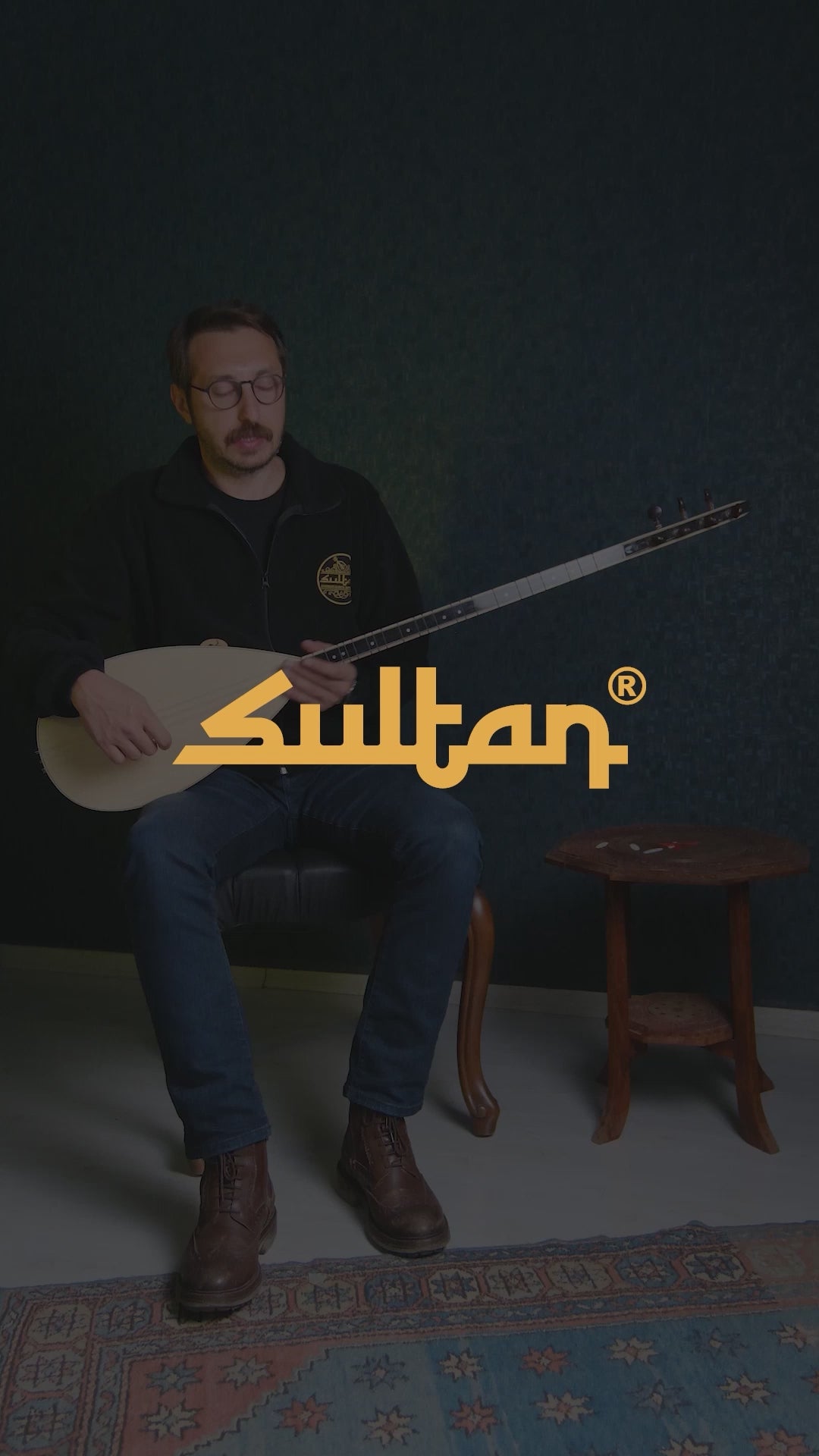Ardıç Uzun Sap Profesyonel Bağlama - SLT108