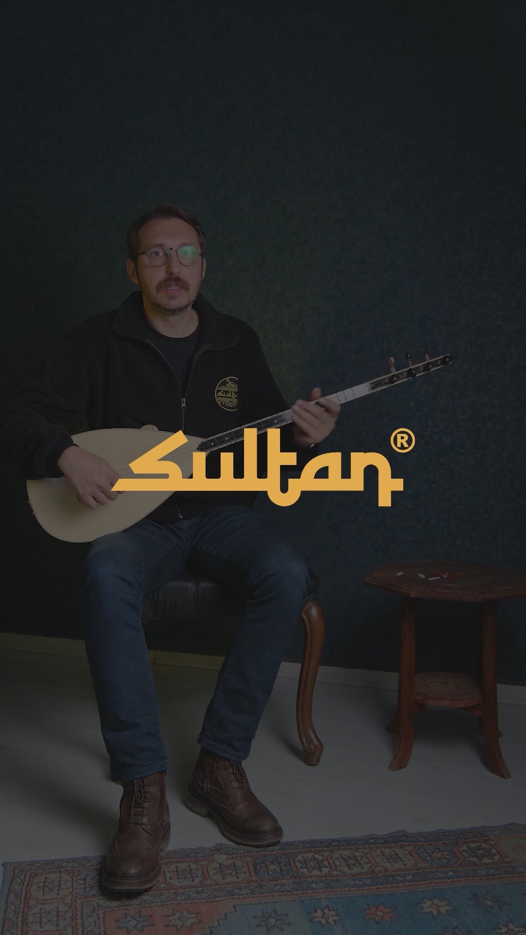 Dut Kısa Sap Profesyonel Bağlama - SLT105