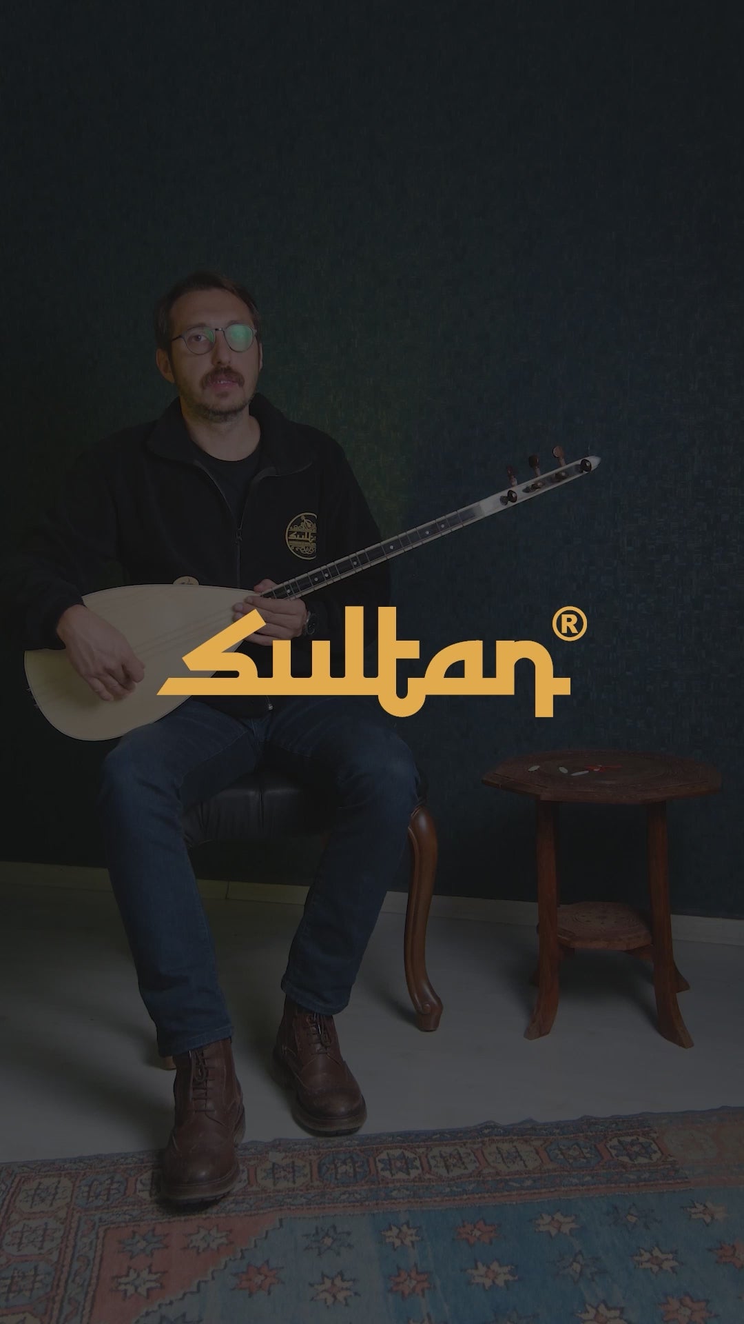 Ardıç Kısa Sap Profesyonel Bağlama - SLT111