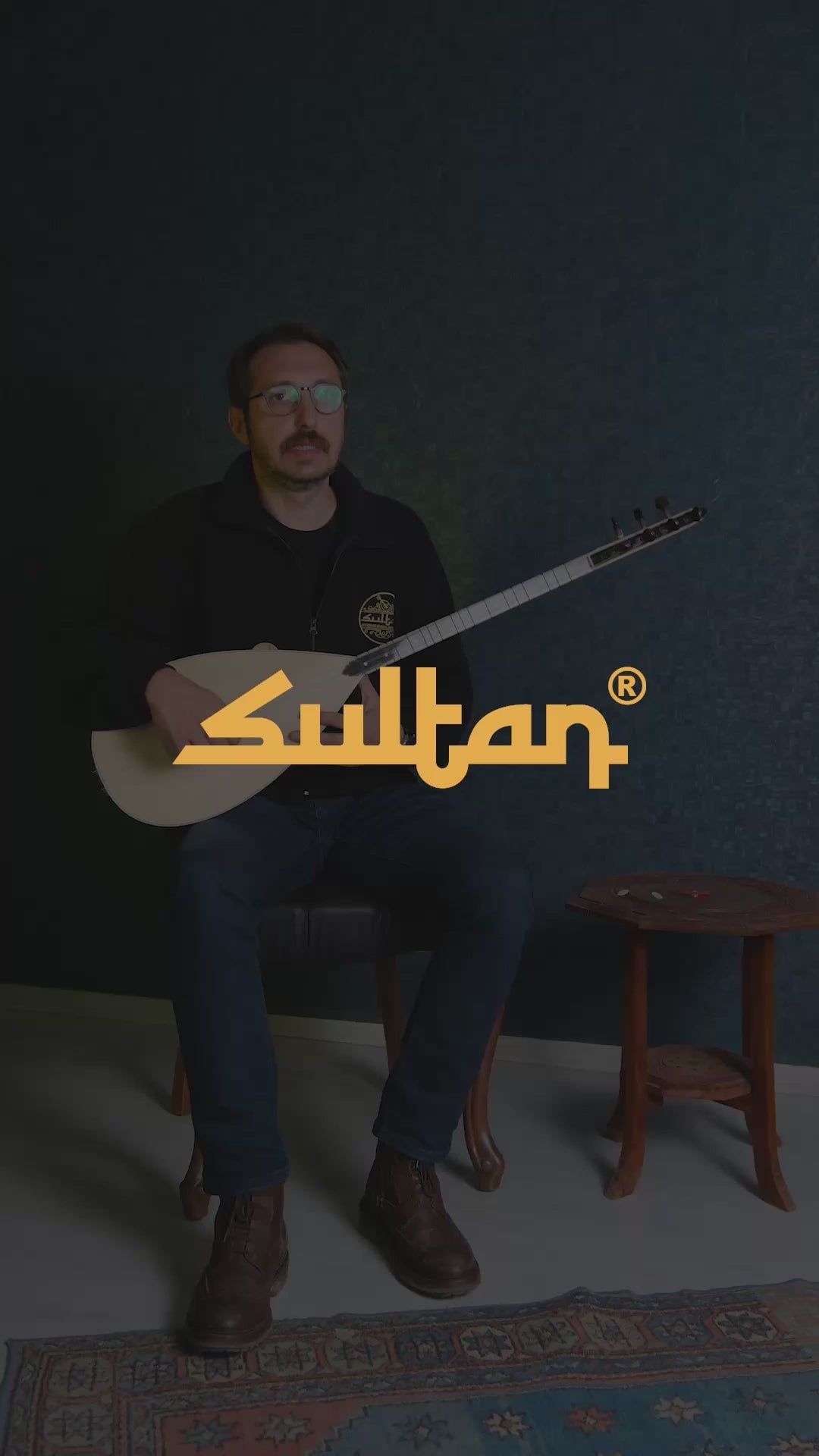 Ardıç Kısa Sap Profesyonel Bağlama - SLT101