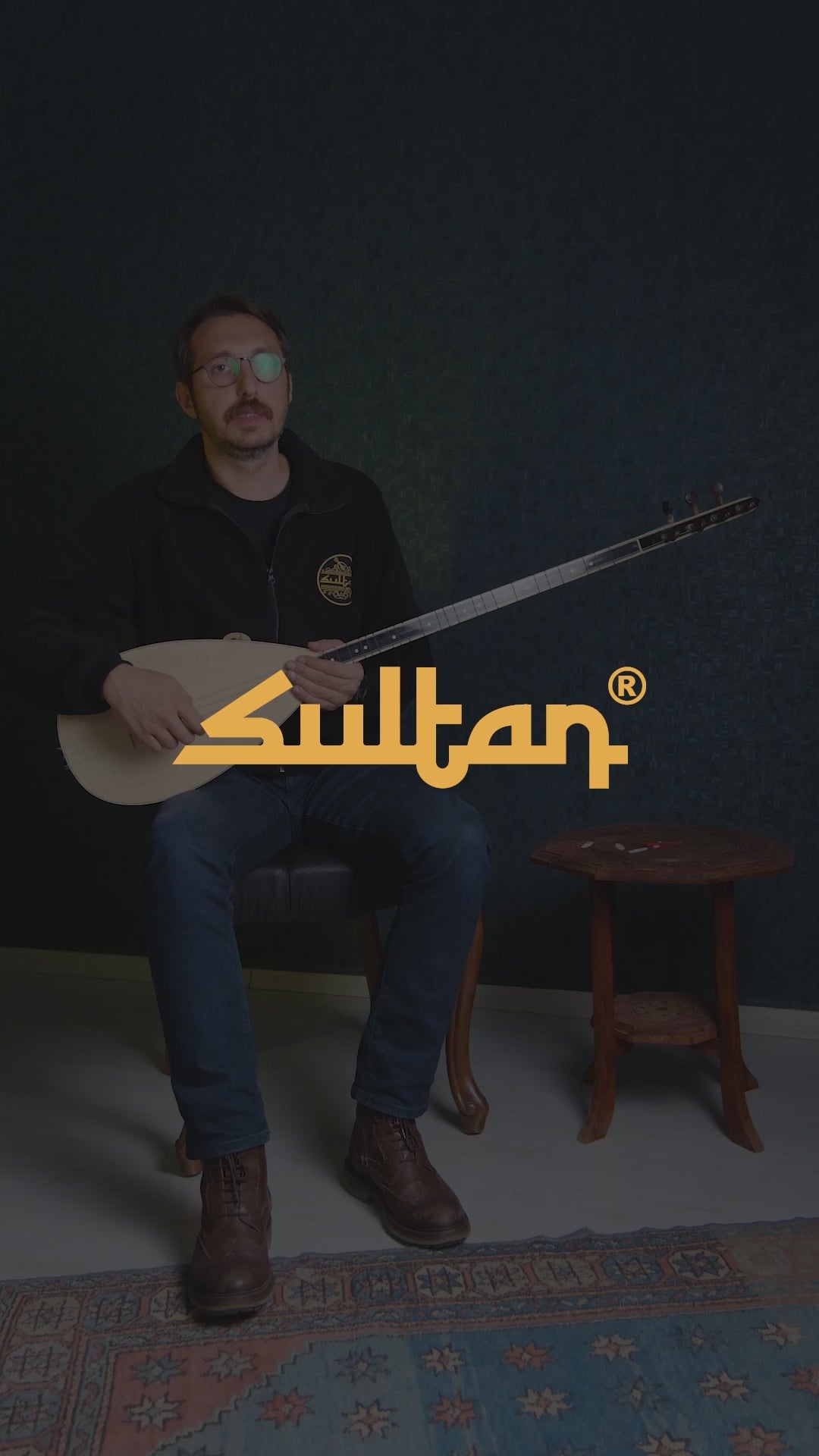 Ardıç Uzun Sap Profesyonel Bağlama - SLT110