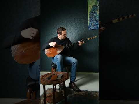Dut Tekne Uzun Sap Profesyonel Bağlama ( Videolu )  - SLT203