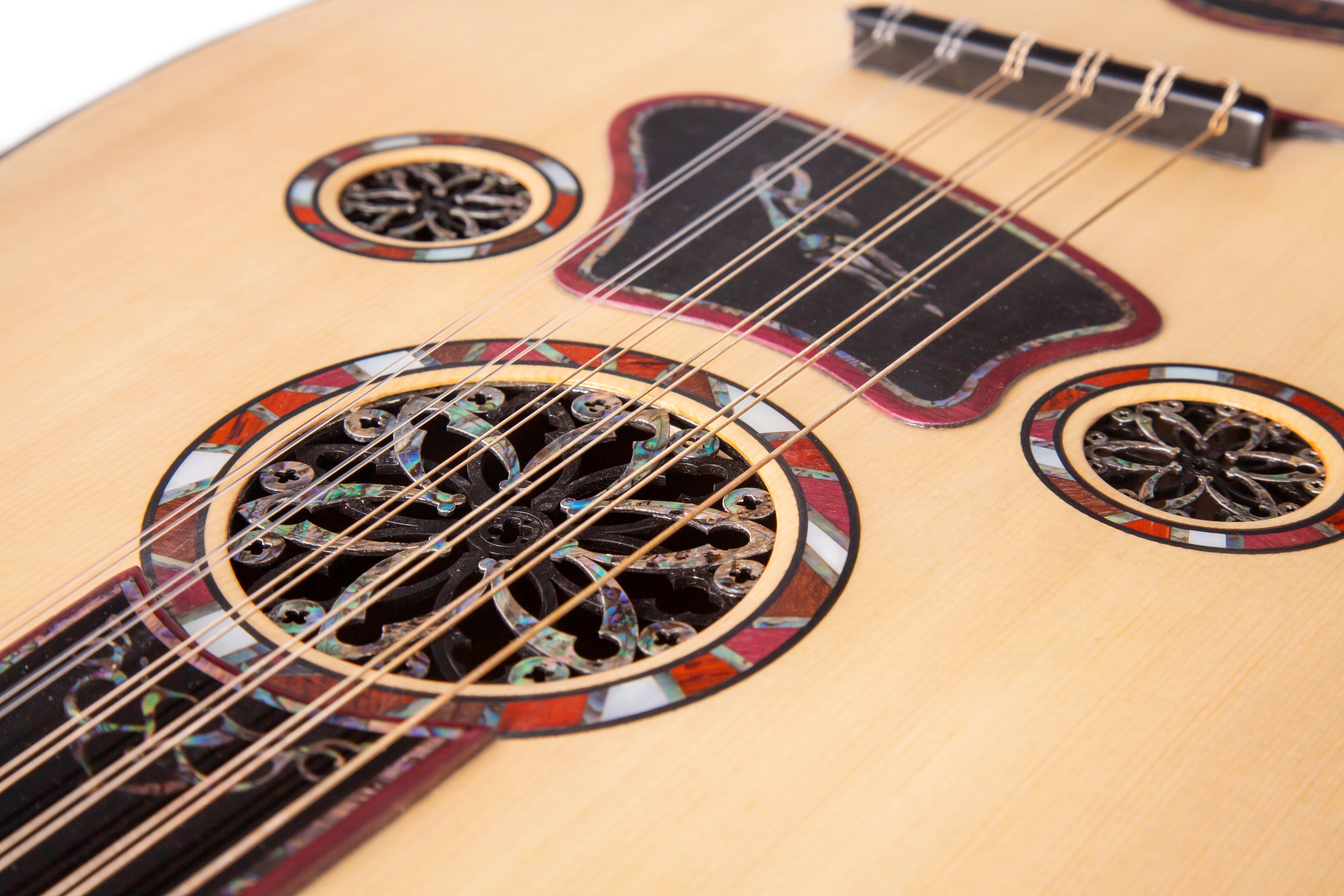 Özel Tasarım Sultan Yıldırım Palabıyık - Abanoz Ud