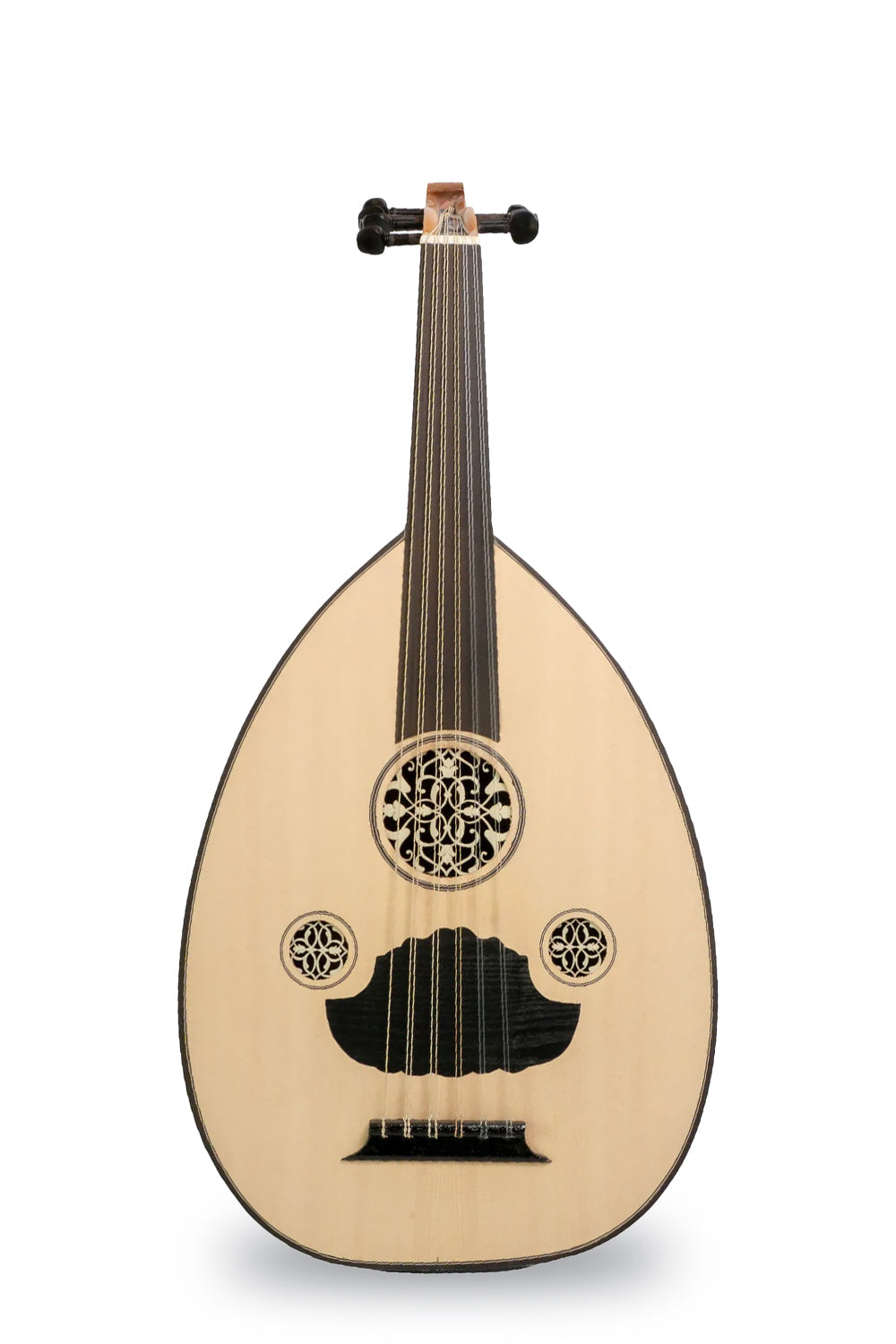 BL100E Abanoz Burgulu Başlangıç Udu (Uzun Klavye)